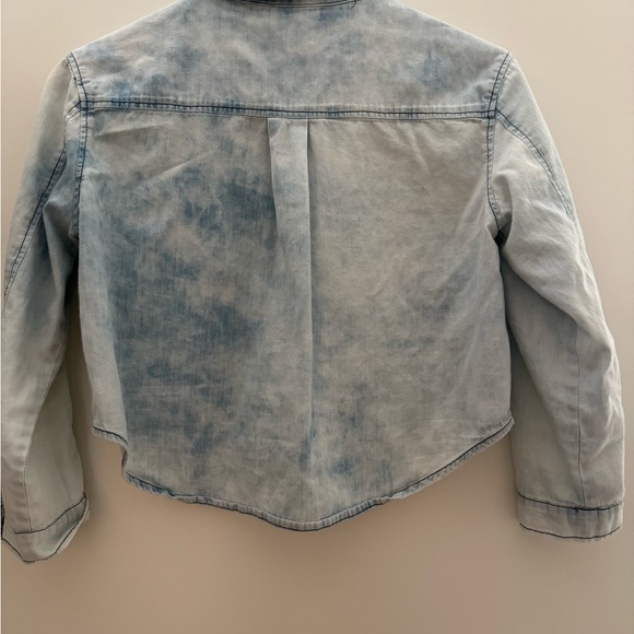 Cropped button down, S - Picture 3 of 5